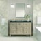 James Martin Vanities 48'' Single Vanity, Whitewashed Oak w/ 3 CM Parisien Bleu Quartz Top 424-V48-WWO-3PBL - alternate 2